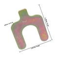 thumbnail image 2 of Raindrops 50Pcs U Shaped Steel Wheel Alignment Shims Car Tool Kit for Accurate Camber Angle and Vehicle Control, 2 of 5