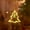 A611 christmas decorations clearance under 5$, variant on Black and Friday Sales! kkbbma Christmas LED Light Clearance Suction Cup LED Light Christmas Snowflake Santa Deer Hanging Pendant Lamp Ornaments Xmas Decoration For Home Navidad New Year