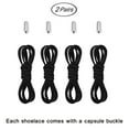 thumbnail image 5 of 2 Pairs Elastic No Tie Shoe Laces For Adults,Kids,Elderly,System With Elastic Shoe Laces, 5 of 7