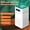White 14.5x14x27cm, variant on PRETXORVE indoor, Portable Negative Home Multi-Functional Desktop