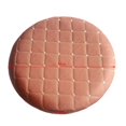 thumbnail image 3 of Grid Round Seat Cushion Sleeves Breathable Bar Stool Covers Slipcovers , Brown Grid -35cm, 3 of 5