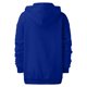 thumbnail image 4 of Gibobby Tops Mujeres Casual Chaqueta larga de plumón informal para mujer con bolsillo Sudaderas con capucha Pullover Manga Botón V Sudaderas con cordón Cuello de mujer （Azul， XXL), 4 of 5