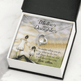 thumbnail image 3 of To My Daughter Have Each Other From Mom Forever Necklace w Message Card, 3 of 20