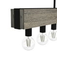 thumbnail image 4 of Hunter - Donelson 9-light Rustic Iron, Extra Large Chandelier, Dimmable, Transitional Style, for Bedrooms, Dining, Living Rooms - 19060, 4 of 9