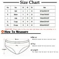 thumbnail image 4 of Mens Underwear Men's Sexy Solid Color Low Waist Briefs Underpants, 4 of 8