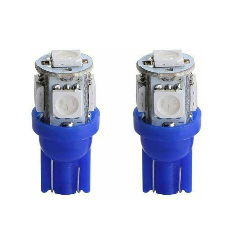 HSUN 194 bombillas LED azul hielo 168 2825 W5W T10 cuña LED bombillas de  repuesto extremadamente brillantes Canbus sin errores para indicador de