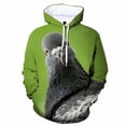 thumbnail image 4 of Sudadera con capucha con estampado 3D de pájaros y palomas para hombre, sudadera con capucha de gran tamaño con gráficos de animales, sudadera transpirable de manga larga 2023, 4 of 5