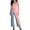 Dresses-192Pink, variant on Gamivast Maxi Dress for Women Scoop Neck Long Sleeve High Slit Tunic Top Longline Shirt Style Casual Outfits Streetwear Fashion Side Split Dress Wear