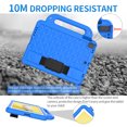 thumbnail image 3 of Handheld Case for iPad 9.7-in 5th/6th Generation (2017/2018) Shockproof Stand Cover with Strap & Pencil Holder, 3 of 7