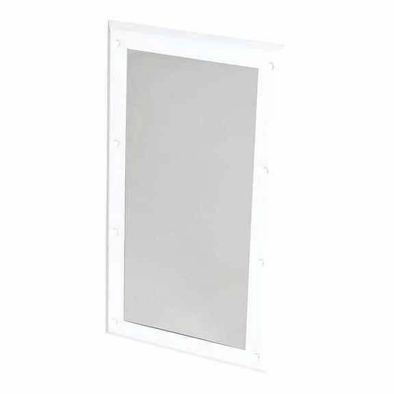 Bestcare 23 23/64 in "H x 13 in "W, Mirror, Stainless steel WH1813-SLPT