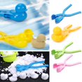 thumbnail image 3 of 6 plástico forma de pato fabricante de bolas de nieve Clip niños arena bola de nieve molde juguete al azar Ndcxsfigh libre de BPA, 3 of 6