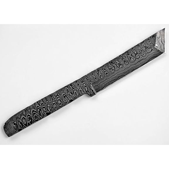 Damascus High Carbon Steel Tanto Hunting Blank Blade Knife Knives Japanese Samurai Custom Making$$Other