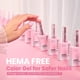 thumbnail image 4 of Set de esmaltes de uñas en gel Beetles Nude Pink, 6 colores, 15 ml, sin hema, 4 of 8