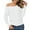 Bm-2 White, variant on Womens Off Shoulder Sweater Pullover Sweater For Women Knit Jumper,Khaki