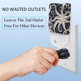 thumbnail image 3 of PhooArto Octopus Feet Pattern Plug in LED Night Light Auto Sensor Dusk to Dawn Decorative Night for Bedroom, Bathroom, Kitchen, Hallway, Stairs, Baby's Room, Energy Saving, 3 of 7
