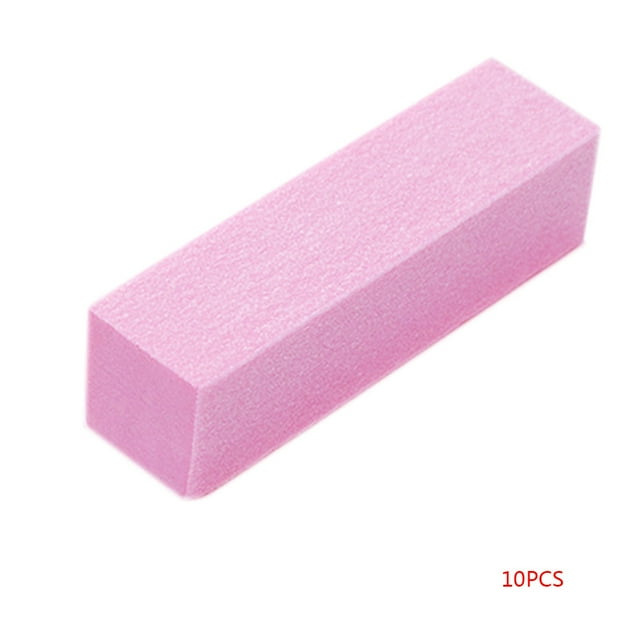 Braveheart 10Pcs/Set Sanding Sponge Nail Buffers Files Block Grinding Polishing Manicure Nail Art Tool