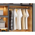 thumbnail image 4 of Drying Clothes Without Perforation, Shower Curtain Rod And Telescopic Bedroom Support Rod (black: 30-45cm, Length Adjustable), 4 of 4