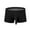 Black, variant on Abomasnow Mens Bulge Pouch Ice Silk Boxer Briefs Comfortable Solid Butt Lifter Thin Underwear Fashion Padded Buttcocks Briefs on Clearance