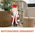 thumbnail image 2 of Gymnture christmas Wooden Nutcracker King Soldier with Drums and Tree for Christmas Decor, 2 of 11