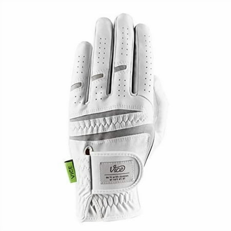 Vice Golf Vice Duro Glove Left (L) New Duro Glove Left Hand (L)- White, Large (VICEDURO-L)