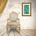 thumbnail image 3 of Vitaletti, Carolee 12x18 Gold Ornate Wood Framed with Double Matting Museum Art Print Titled - Radiant Seahorse I, 3 of 4