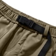 thumbnail image 4 of LODIENY Tapered Cargo Pants for Men Belted Elastic Waist Workout Joggers Lightweight Sweatpants Hiking Loose Fit Trousers with Multi Pockets Khaki XXL, 4 of 6