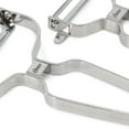 thumbnail image 3 of Oster Baldwyn 3 Piece Stainless Steel Lightweight Peeler Set in Silver, 3 of 5