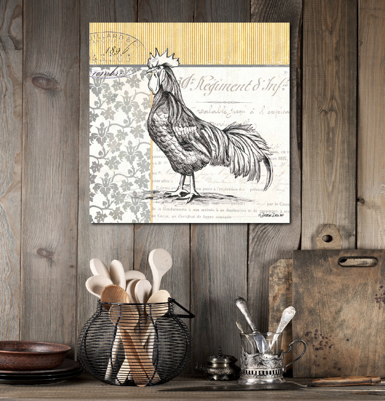 Farmhouse II Gallery-Wrapped Canvas Wall Art, 16x16