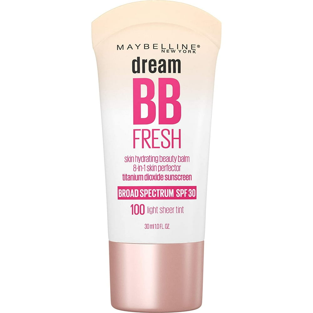 MAYBELLINE Dream Fresh Skin Hydrating BB cream, 8in1 Skin Perfecting Beauty Balm with Broad