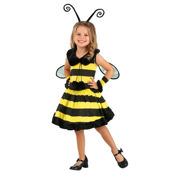 Toddler Girl's Deluxe Bumble Bee Costume