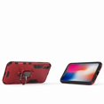 thumbnail image 4 of Dteck For Apple iPhone XR 6.1 inch (2018 Release) Case, [Magnetic Car Mount] Heavy Duty Armor Protective Rugged 2 in 1 Shock-Absorbing Case with 360 Degree Rotation Ring， Red, 4 of 5