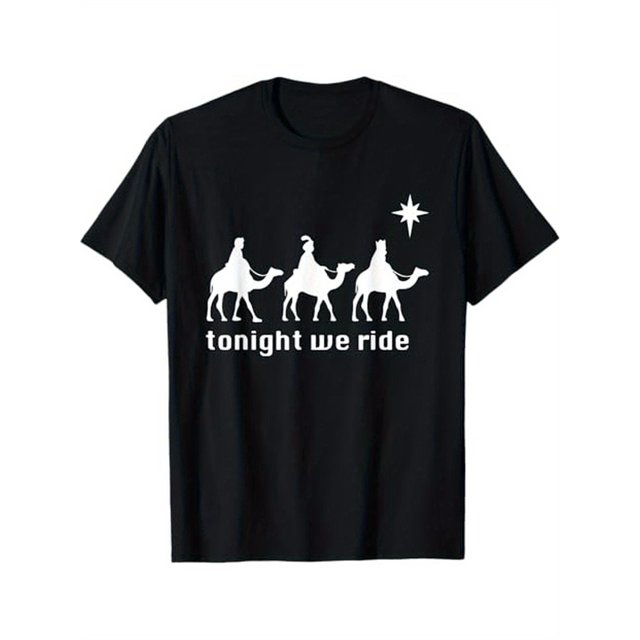 Funny Christmas Tonight We Ride Christmas t-shirts, men and women mom and Dad Friends Presents