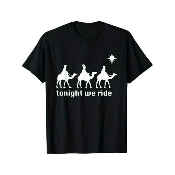 Funny Christmas Tonight We Ride Christmas t-shirts, men and women mom and Dad Friends Presents