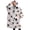 White Cow Head, variant on Oversized Wearable Blanket Hoodie,White Cow Scarf Pattern Sherpa Blanket Hoodie with Super Pockets,Super Warm Fuzzy Pullover for Women & Men