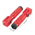 thumbnail image 3 of M10 Motorcycle Foot Peg Front Rear Footrest Pedal Motorcycle Modification Accessories 90 Degree Fixed Folding- Footpegs, 3 of 8