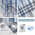thumbnail image 6 of Blackout Curtains for Bedroom, Blue Gray Room Darkening Window Drapes for Living Room, Modern Simple Abstract White Ombre Texture Thermal Insulated Grommet Curtains, 42x54 inch, 2 Panels, 6 of 9