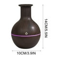 thumbnail image 2 of Essential Oil Diffuser Aromatherapy Diffuser - 120ml Glass Ultrasonic Cool Mist Scent Aroma Diffuser, Whisper Quiet with Auto Shut-Off, 4 Timer Setting &7 Colors Night Light for Home (Mountain Stone), 2 of 7
