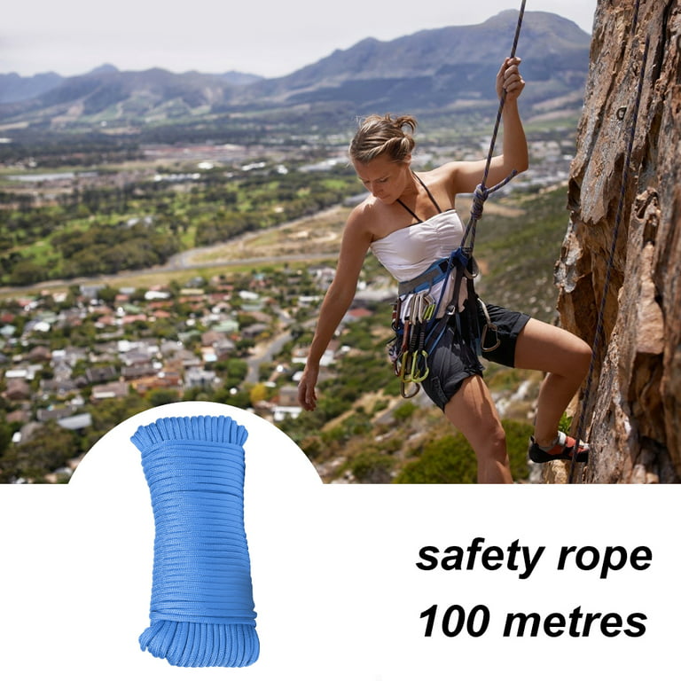 1111Fourone Climbing Rope 4mm Flexible 9-core Survival Strap Non