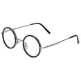thumbnail image 1 of Gafas de lectura para presbicia, ligeras, redondas, retro, de resina, para aliviar la fatiga, fuerza 1,5, 1 of 5