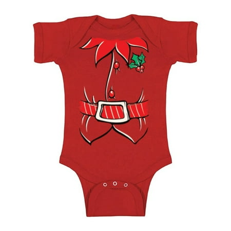 

Awkward Styles Ugly Xmas Baby Outfit Bodysuit Adorable Christmas Elf Suit Romper