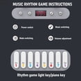 thumbnail image 4 of Kids Electronic Music Rhythm Quick Push Game Stress Relieving Keyboard, Multiple Game Modes for Educational Playtime, 4 of 7