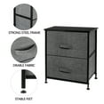 thumbnail image 4 of Topcobe 2 Drawers Night Stand, Double Layer End Table Storage Tower For Bedroom, Hallway, 4 of 8