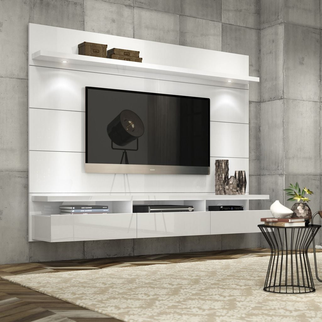 Manhattan Comfort Cabrini 1.8 Floating Wall Theater Entertainment