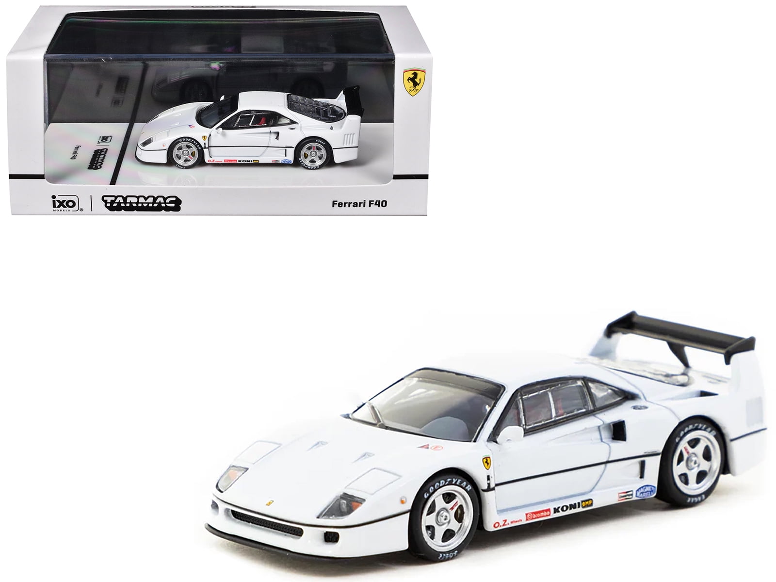 Diecast 164 | Tarmac Works Ferrari F40 24h of Le Mans 1995