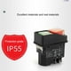 thumbnail image 3 of Monstrate Botón pulsador impermeable magnético DKLD DZ6 KJD17 interruptor electromagnético resistente rendimiento estable interruptores de Controles remotos DKLD/DZ-6 1, 3 of 6