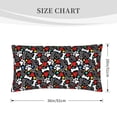 thumbnail image 2 of Kdxio Paw And Bones Pattern Pillowcase with Envelope Closure,20" x 36" Pillow Cases,Gifts for Men or Women-No pillow, 2 of 5