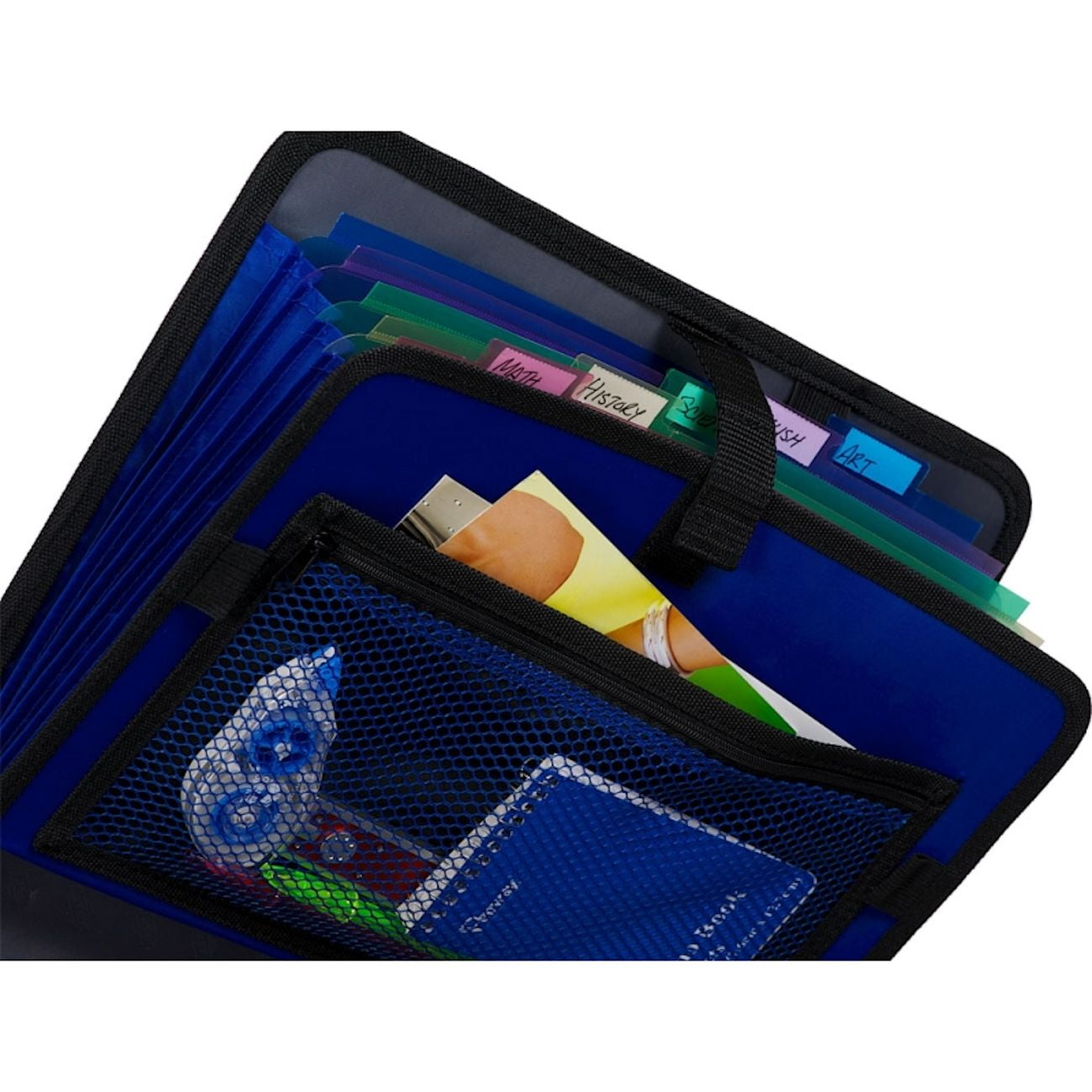 Filing, Storage & Binding Blue Caseit Open Tab Velcro Closure 2Inch