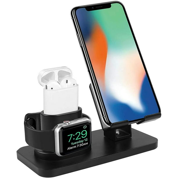 Smartelf 3 in 1 Charging Stand for Apple Watch Series 5 4 3 2 1