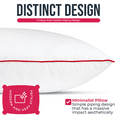 thumbnail image 4 of Empyrean Bedding  Bed Pillows - Premium Pillows Set of 2 - Perfect for Stomach, Side and Back Sleepers - White King - Set of 4, 4 of 5