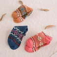 thumbnail image 6 of Fesfesfes Women Wool Socks Knitting Socks Winter Socks Vintage Soft Warm For Winter, 6 of 6